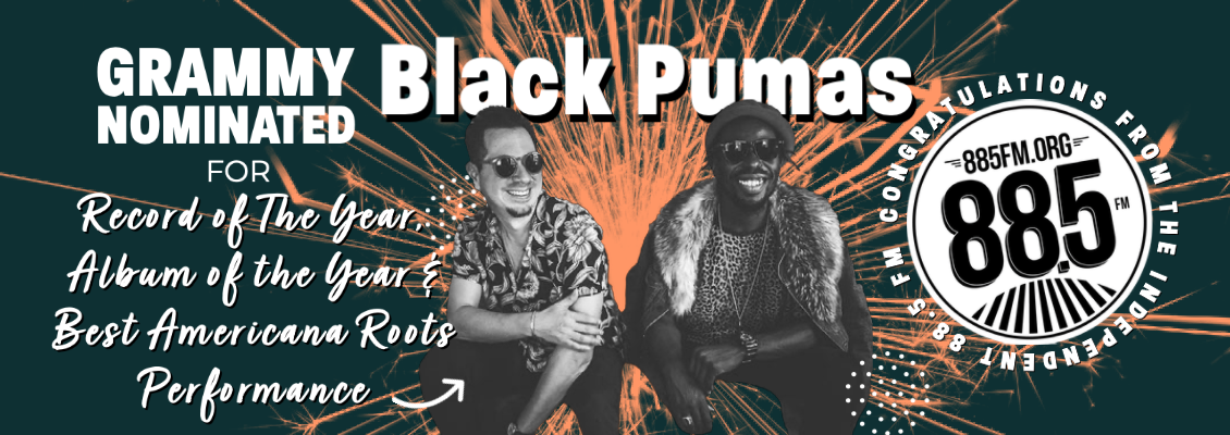 Black Pumas 2021 GRAMMY Banner