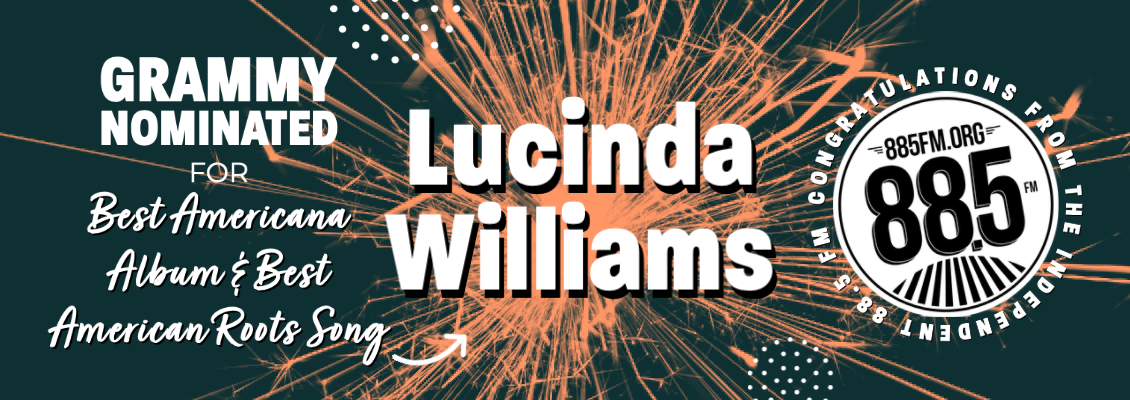 Lucinda Williams 2021 GRAMMY Banner
