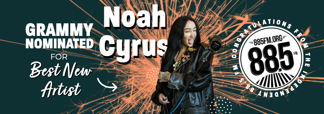 Noah Cyrus 2021 GRAMMY Banner