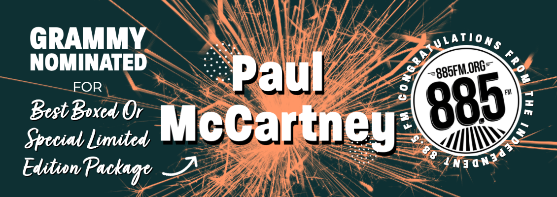 Paul McCartney 2021 GRAMMY Banner