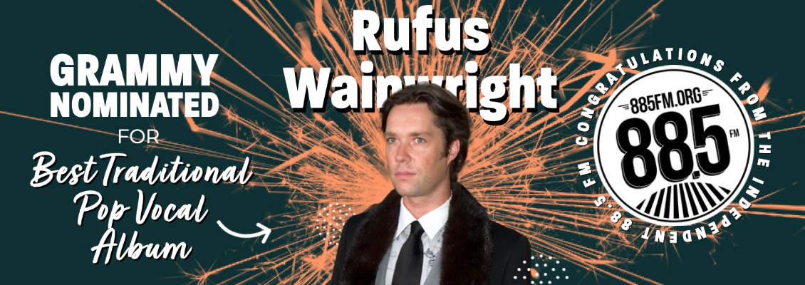 Rufus Wainwright 2021 GRAMMY Banner